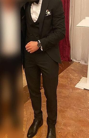 Bəylik kostyumu. Ölçü Slim Fit-M. Amma S olcuyə də gedər. Dar kalıb