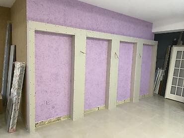 Plitə işləri: Alçıpan və kafel-metlax ustalığı Xidmətlər: - Alçıpanla arakəsmə — 4