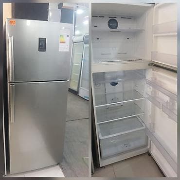 2 qapılı Samsung Soyuducu Satılır, rəng - Gümüşü, Təkərli