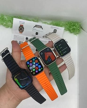 Smart saat, Smart, Sensor ekran, rəng - Qara