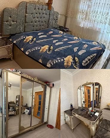 Yataq dəsti satılır 1200₼. Matrası var. Problemi yoxdur. Real alıcıya — 1