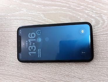 led ekran: IPhone 11, 64 GB, Qara, Simsiz şarj — 1