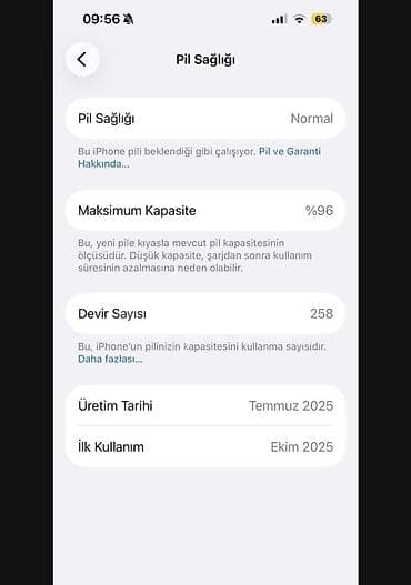 2.el macbook: IPhone 16, 128 GB, Yaşıl, Zəmanət, Barmaq izi, Simsiz şarj — 5