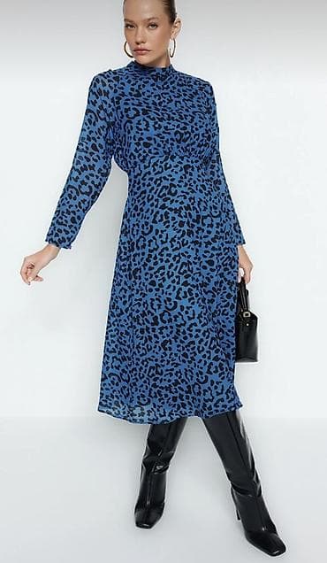 rezin cekmeler: Ziyafət donu, Midi, Trendyolmilla, M — 2