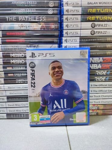 playstation 5 kreditle almaq: PlayStation 5 üçün oyun diskləri. Tam yeni, bağlamada. 1. Fifa 22 - — 10