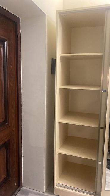 2 qapılı, Güzgülü, Bej, Digər material, Kupe, Düz dolab