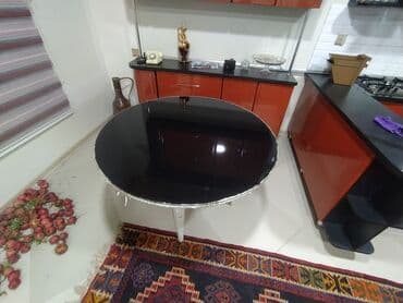 tenis masasi satilir: Mətbəx masası, İşlənmiş, Açılmayan, Şüşə, Yumru masa — 3