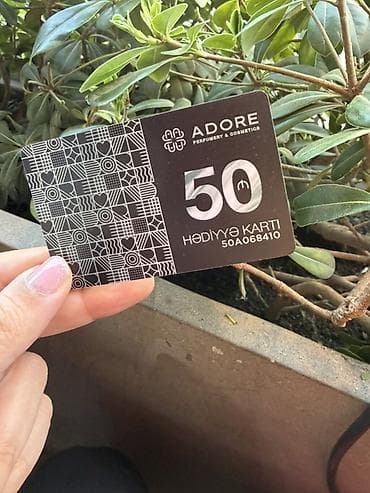 Adore Perfumery & Cosmetics hədiyyə kartı - Brend: ADORE