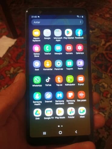 televizor samsung 108 cm: Samsung Galaxy A7 2018, rəng - Göy — 5