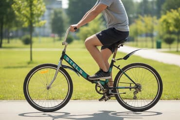 qaçış trenajoru kreditlə: İşlənmiş Şəhər velosipedi Stels, 24", sürətlərin sayı: 1, Ünvandan götürmə, Pulsuz çatdırılma, Ödənişli çatdırılma — 1