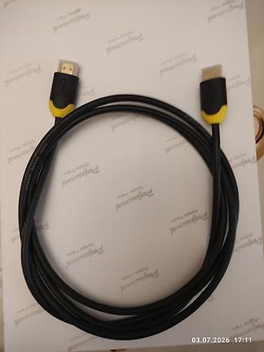 av hdmi adapter: HDMI kabel - Bir ucları – birbaşa HDMI (standart tip A) konnektorları — 6