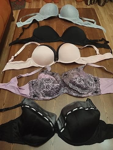 Qadın büstqalterləri dəsti - Modellər: müxtəlif dizaynlı 5 ədəd — 1