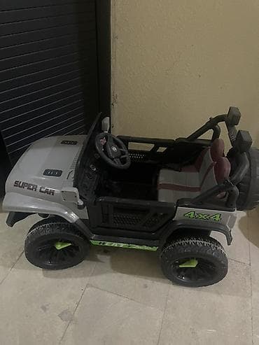 Коляски: Uşaq elektrik maşını – Satılır hech bir cızığı yoxdur . Pultla da — 3