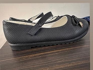 Uşaq ayaqqabıları: Rəng - Qara Tuflilər, Ölçü: 34, Qız üçün — 2