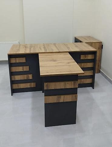 Ofis masaları: ✅Stokda: 8 ədəd var ✅Yenidir! qiymət real öz qiymətidir! — 1