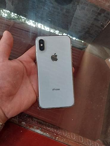 iphone 7 sumqayit: IPhone X, 64 GB, Gümüşü, Simsiz şarj — 2