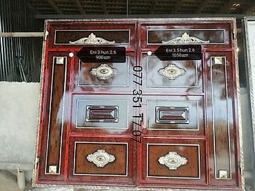 Məhəccərlər: Demir darvazalar seyf qapilar her novde her olcude unvan mastaga — 2