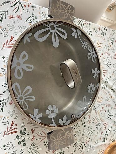 Qazan, Paslanmayan polad, 26 sm, Tefal — 3