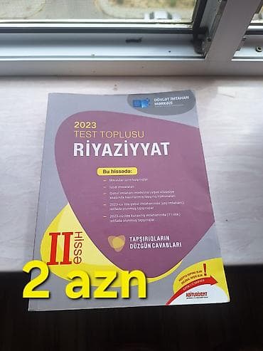 Dərs və imtahan hazırlığı üçün kitablar toplusu 1) 100 Sınaq İmtahanı — 6