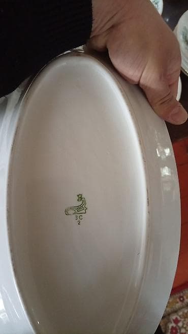 nahar: Nahar dəsti, rəng - Ağ, Farfor — 2