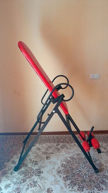 işlənmiş qantel: Ters çevrilmə (inversion) trenajoru - Ev üçün uyğun, qatlanan — 3