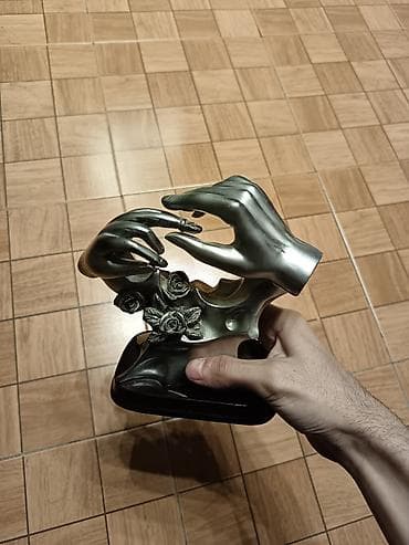 şaxta baba şekli: Fiqur, Rezin, rəng - Gümüşü — 1