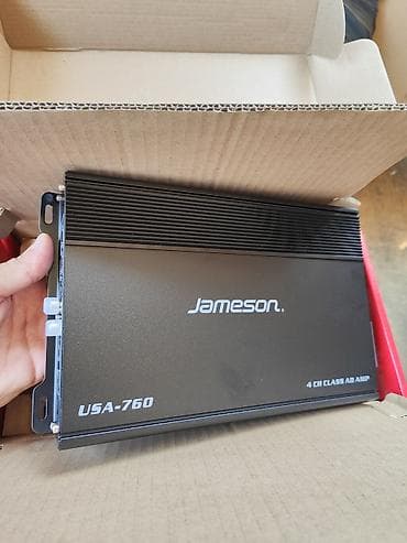 усилител: Jameson USA-760 avtomobil gücləndiricisi - Tip: 4 kanallı Class AB — 6