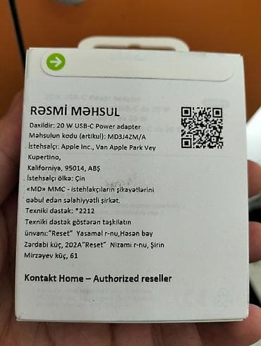 apple usb: Simsiz şarj cihazı Apple, 20 Vt, Yeni — 3