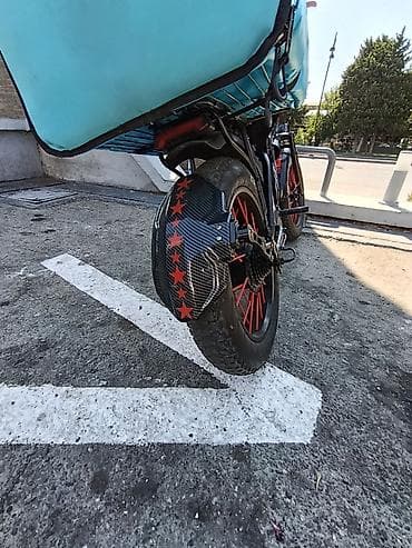 Elektrik nəqliyyatı: Elektrik velosipedi – yük/çatdırılma üçün tam təchizatlı “fat-tire” — 6