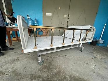 ucuz mebiler: Tibbi çarpayi əlaqədar xəstəxana çarpayısı – tək nəfərlik, metal — 1