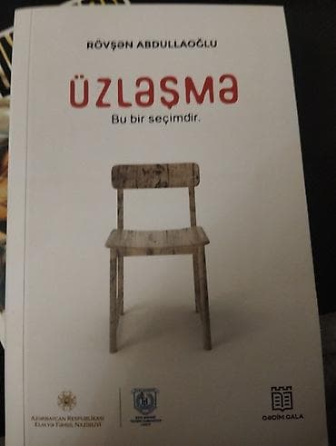 kitabca: Məhsul: Kitab – “Üzləşmə. Bu bir seçimdir.” Müəllif: Rövşən — 1