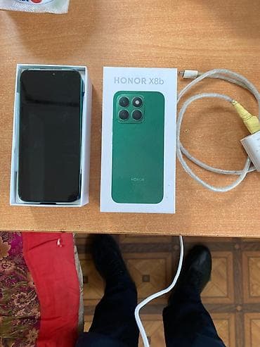 iphone 7 gold: Honor X8b, rəng - Yaşıl, Qırıq — 1