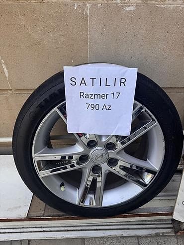 Satılır – 17-lik Disk və Təkərlər * Disk ölçüsü: R17 * Təkər ölçüsü