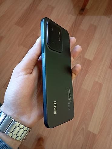 samsung a12 ikinci el: Poco C85 x 5G, 128 GB, rəng - Qara, Barmaq izi — 3