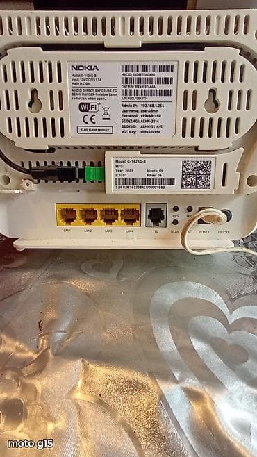 Nokia G-1425G-B GPON Wi‑Fi router - Model: G‑1425G‑B (GPON ONT) - — 3