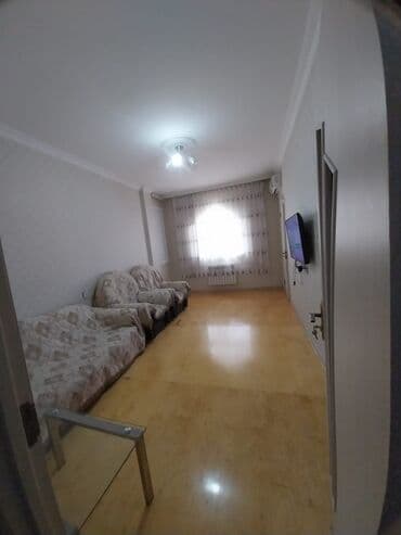 sumqayit 6 mkr kiraye evler: Mənzil təsviri - Plan: 2 otaqlı, işıqlı zal və ayrıca yataq — 3