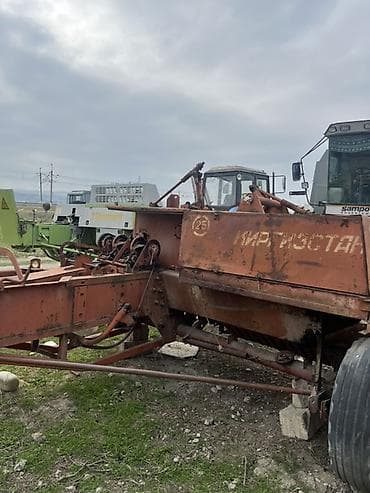 07 sekilleri indir: Kənd təsərrüfatı üçün pres yığan qoşqulu texnika – “Kirgizstan” — 1