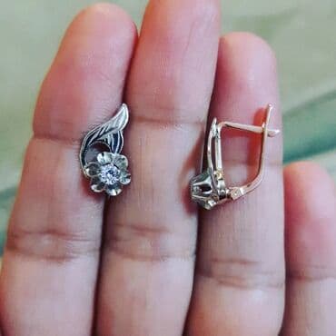 qedimi mirvari: Sırğa, Sarı qızıl, 583 Əyar, 264 g — 1