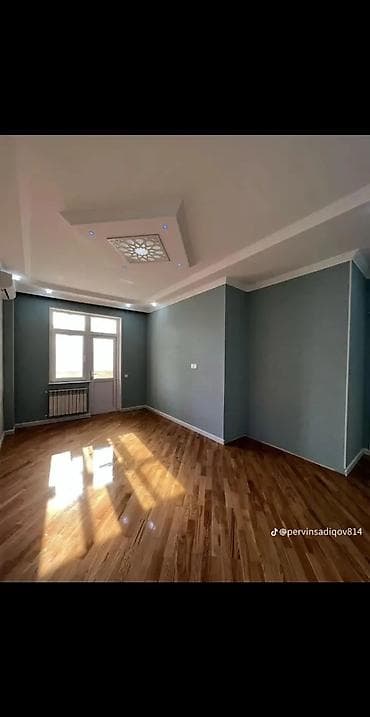 qapi darvaza: Mənzil üçün təmir–dizayn xidməti - Dairəvi gipskarton tavan — 1