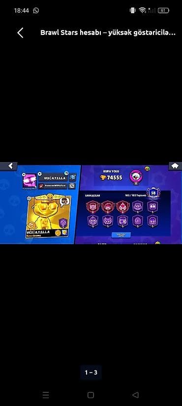 dior sauvage azerbaycan: Brawl Stars hesabı – yüksək göstəricilər və dolu kontent - Kupa yolu — 1