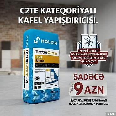 Keramika yapışdırıcıları: LİDER Kafel Yapışdırıcısı C1TE – kafel və metlax üçün yapışdırıcı — 6