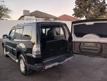 багажник на крышу авто: Mitsubishi Pajero (4x4) off-road SUV - Kuzov: qara rəng, 5 qapı, iri — 12