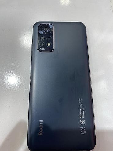 Redmi 11, 128 GB, rəng - Göy, Barmaq izi