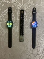 Məhsul: İki ədəd smart saat (kvadrat ekranlı), silikon qayışlı. Rəng