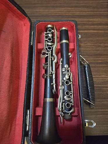 akustik gitara qiymətləri: A klarnet ağac xamer şimid kliqson əla vəzitdə çat yoxdur tebiri — 8