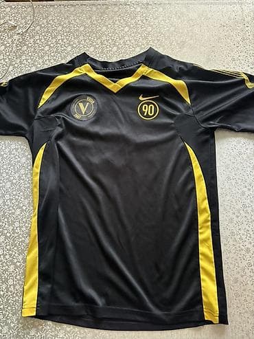 Nike T90 futbol köynəyi - Rəng: qara-sarı - Ön hissə: sağ döşdə Nike — 1