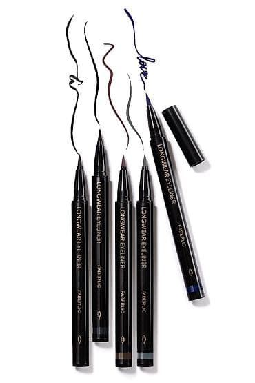 permanent qas formalari: Faberlic Longwear Eyeliner – qələmlı maye layner - Ultra dəqiq, nazik — 3