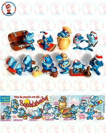 oyuncaqlar: Kinder Sorpresa – “Squalibabà” kolleksiyası (Ferrero 1998) - Mövzu — 1