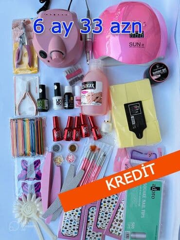 şəxsi əşya: Dırnaq seti ✔️kredit. Evdar xanimlara ➡️tək şəxsiyyət vəsiqəsilə — 1