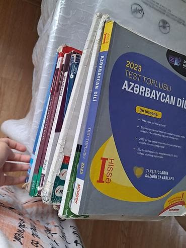 Məktəb və abituriyent hazırlığı üçün qarışıq tədris və test kitabları — 2